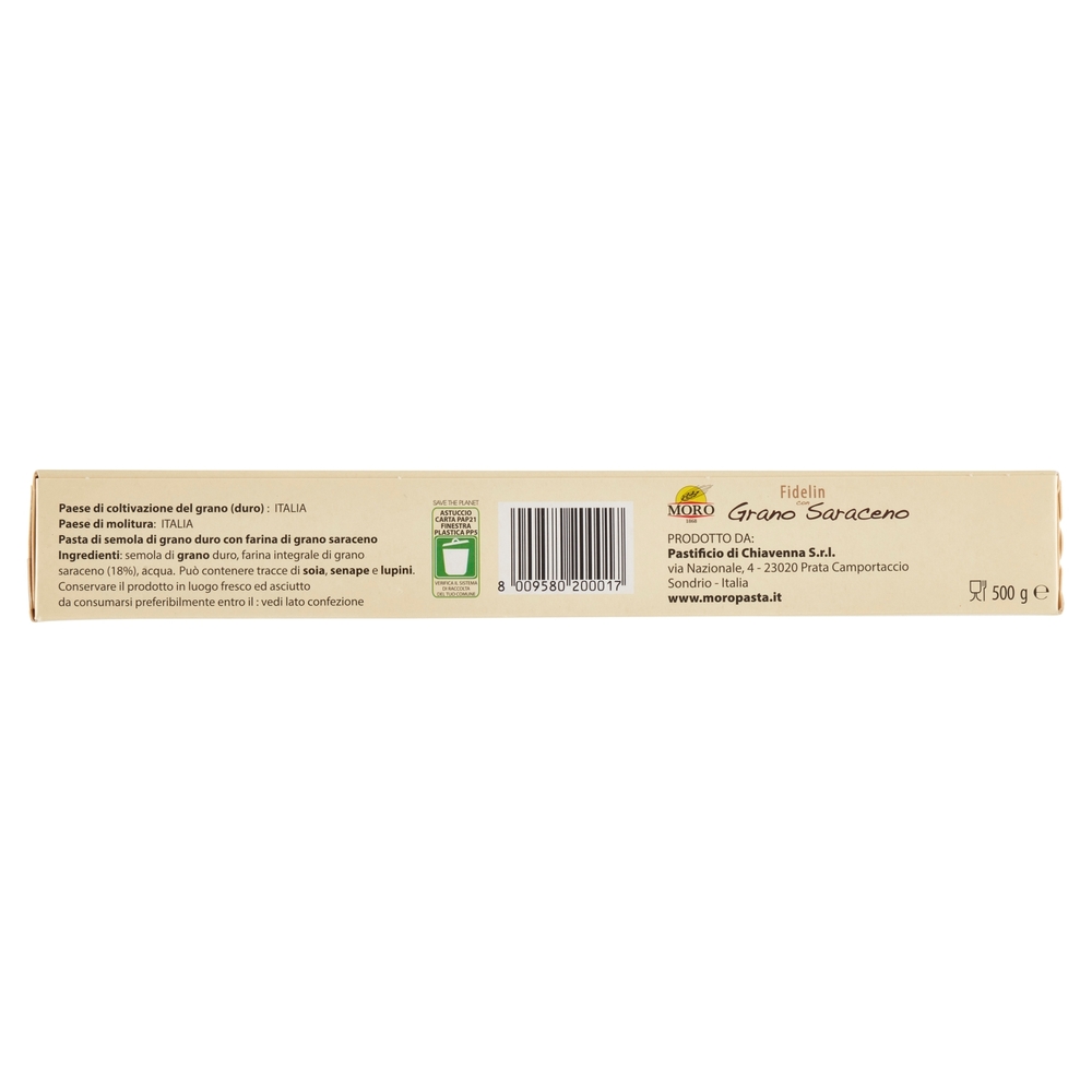 Moro Fidelin con Grano Saraceno 500 g