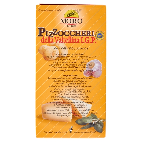 Moro Pizzoccheri della Valtellina I.G.P. Tagliatella 400 g