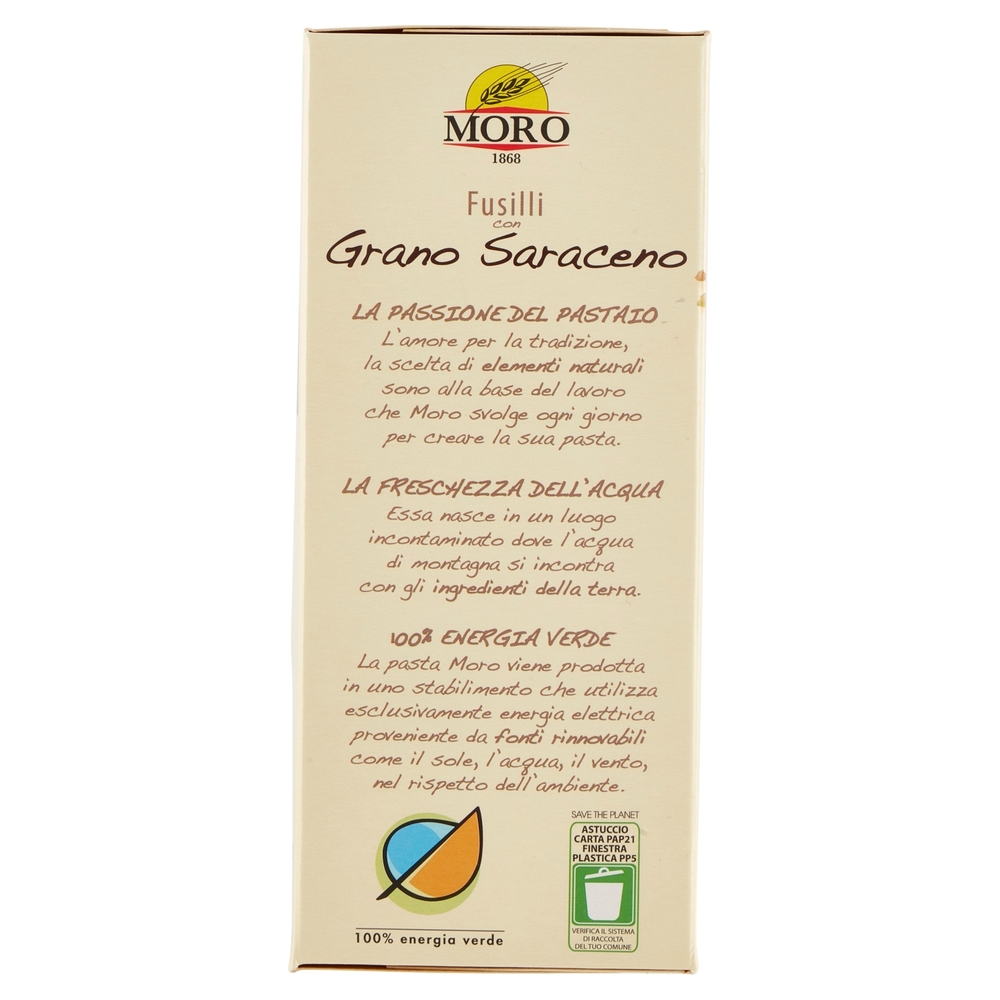 Moro Fusilli con Grano Saraceno 375 g