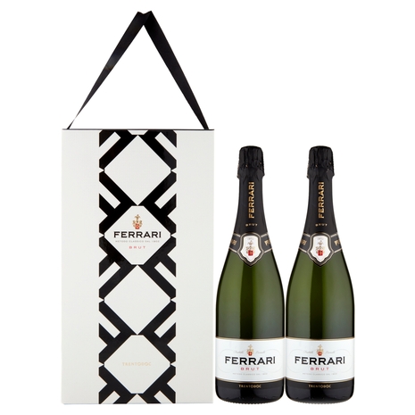 Ferrari Brut Trentodoc Scatola classica da 2 x 0,75 l