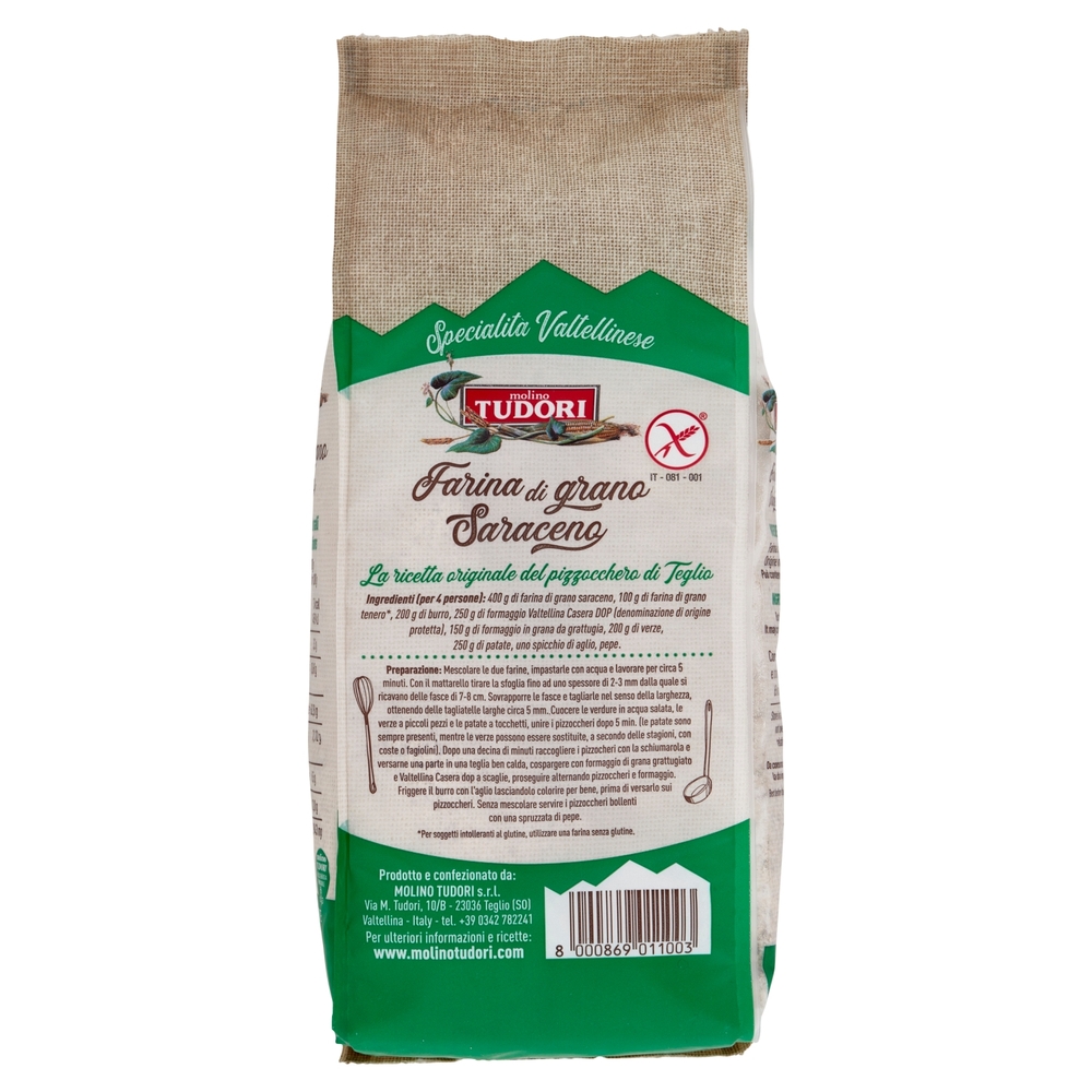 molino Tudori Farina di grano Saraceno 1000 g
