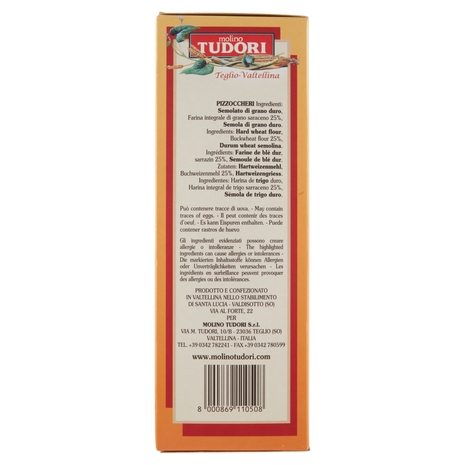 molino Tudori Pizzoccheri della Valtellina I.G.P. 500 g