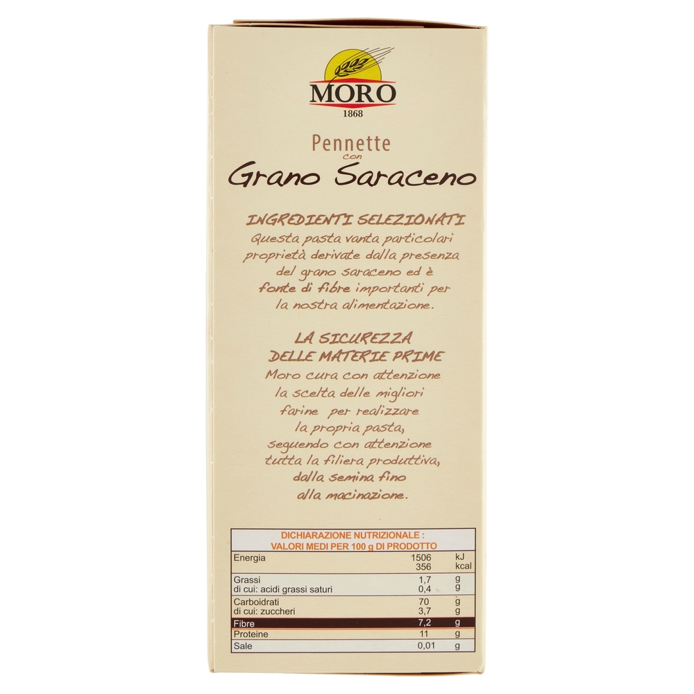 Moro Pennette con Grano Saraceno 375 g