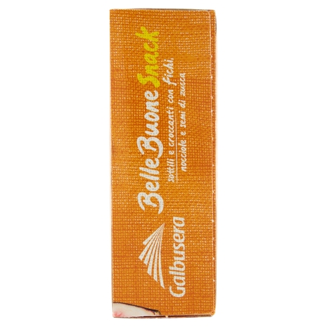 Galbusera BelleBuone Snack sottili e croccanti con fichi, nocciole e semi di zucca 5 x 30 g
