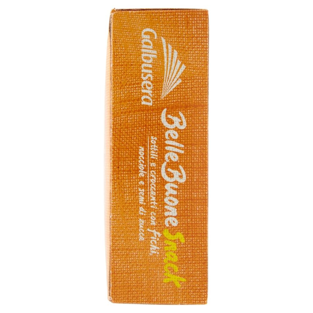 Galbusera BelleBuone Snack sottili e croccanti con fichi, nocciole e semi di zucca 5 x 30 g