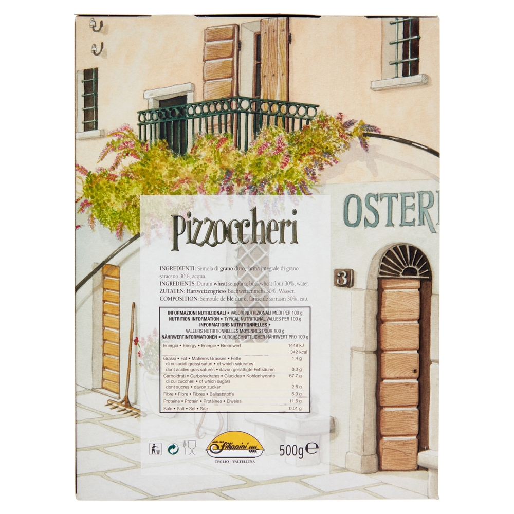 Molino Filippini Pizzoccheri 500 g