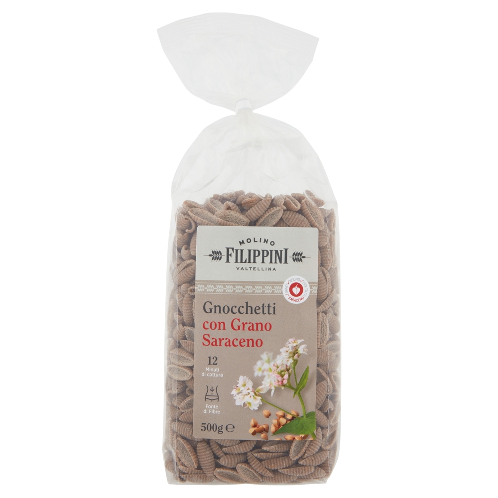 Molino Filippini Gnocchetti con Grano Saraceno 500 g