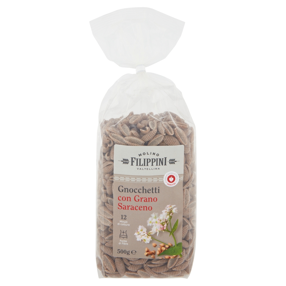 Molino Filippini Gnocchetti con Grano Saraceno 500 g