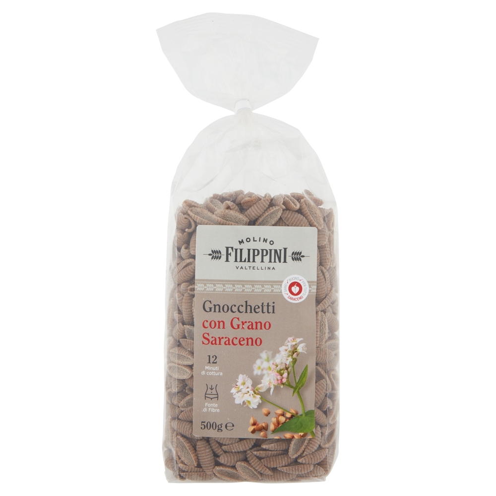 Molino Filippini Gnocchetti con Grano Saraceno 500 g
