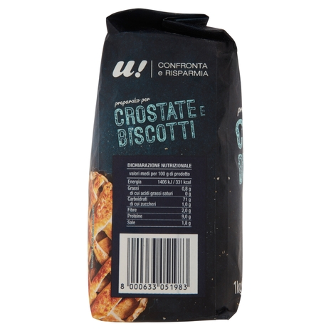 Preparato per Crostate e Biscotti U! Confronta e Risparmia - 1 kg