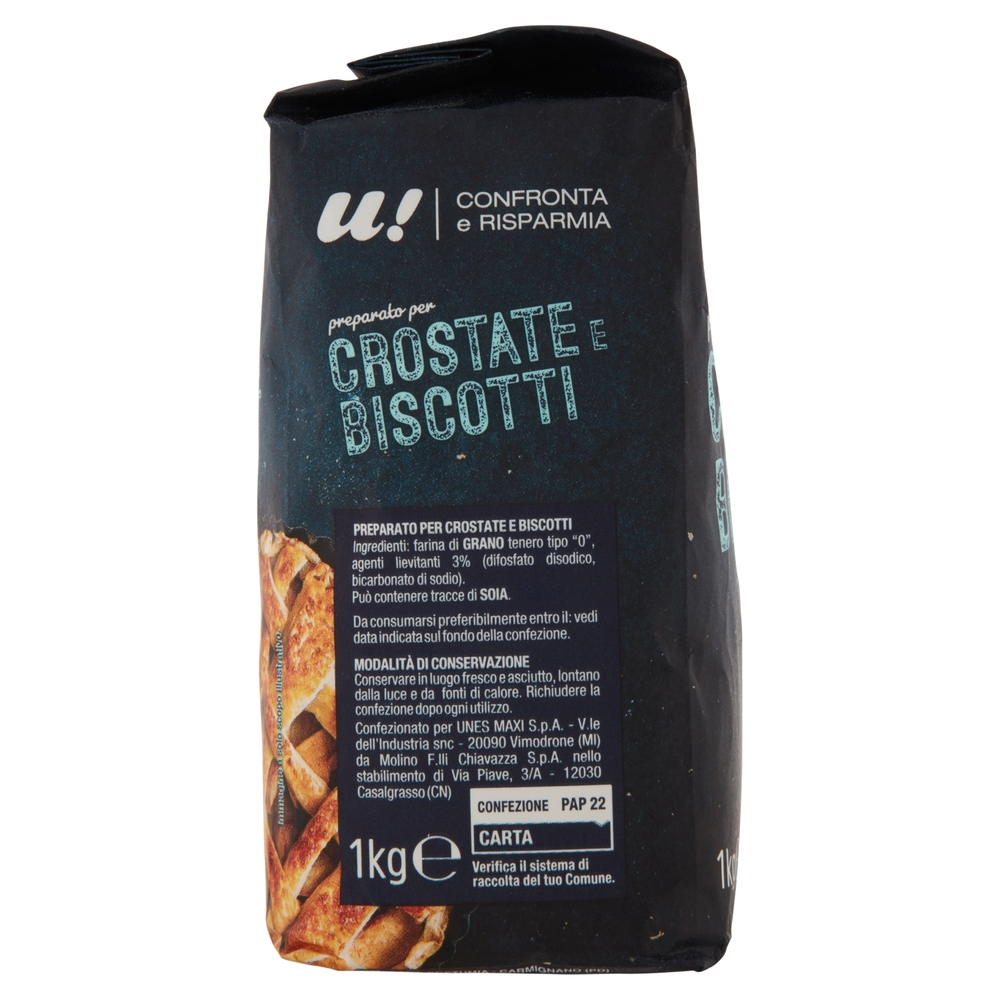Preparato per Crostate e Biscotti U! Confronta e Risparmia - 1 kg