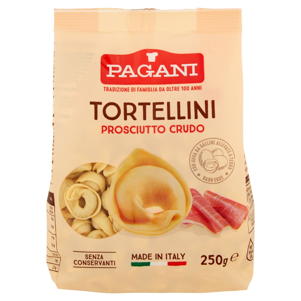 Pagani Tortellini Prosciutto Crudo 250 g