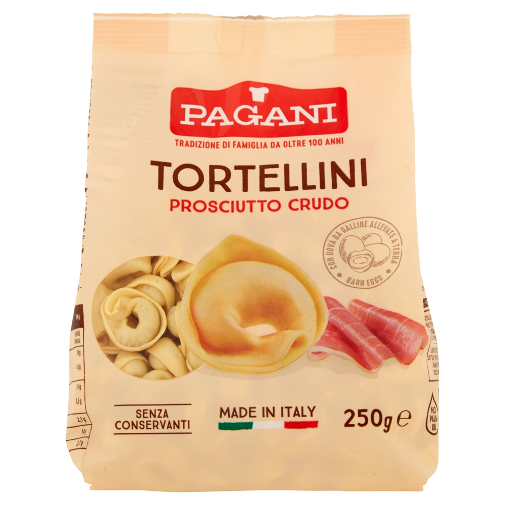 Pagani Tortellini Prosciutto Crudo 250 g