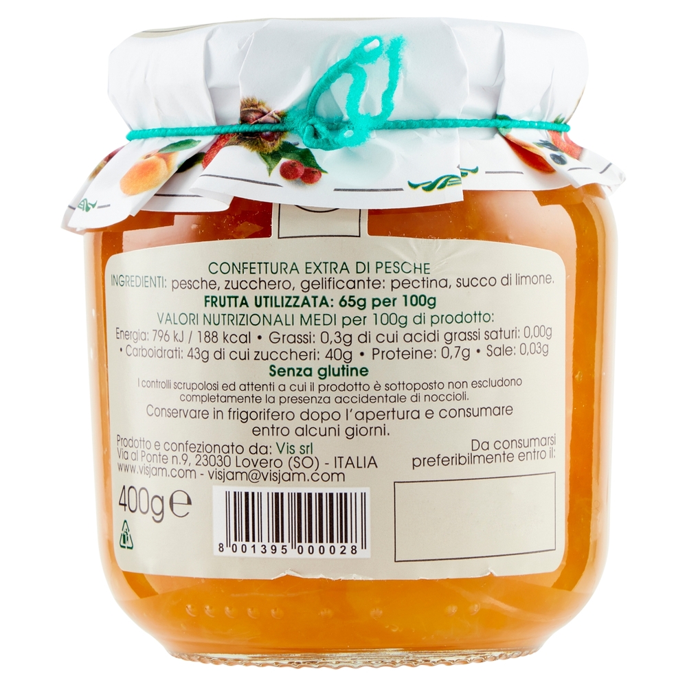 Vis Natura golosa Confettura Extra Pesche 400 g