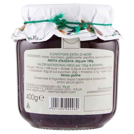 Vis Natura golosa Confettura Extra More 400 g