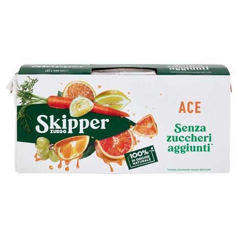 Zuegg Skipper ACE Senza zuccheri aggiunti* 3 x 200 ml