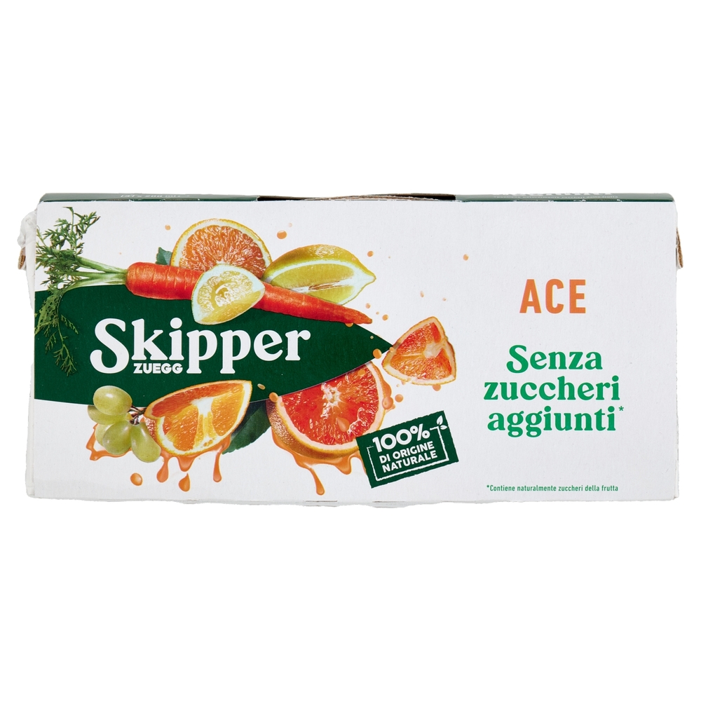 Zuegg Skipper ACE Senza zuccheri aggiunti* 3 x 200 ml