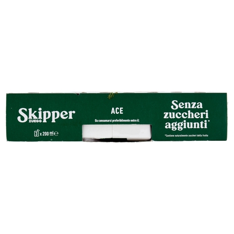 Zuegg Skipper ACE Senza zuccheri aggiunti* 3 x 200 ml