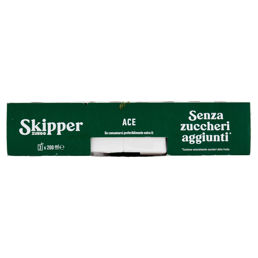 Zuegg Skipper ACE Senza zuccheri aggiunti* 3 x 200 ml
