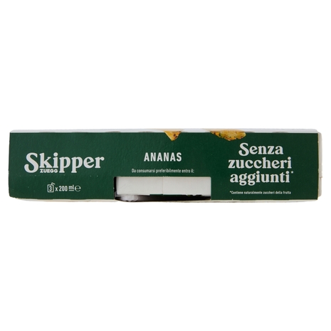 Zuegg Skipper Ananas Senza zuccheri aggiunti* 3 x 200 ml