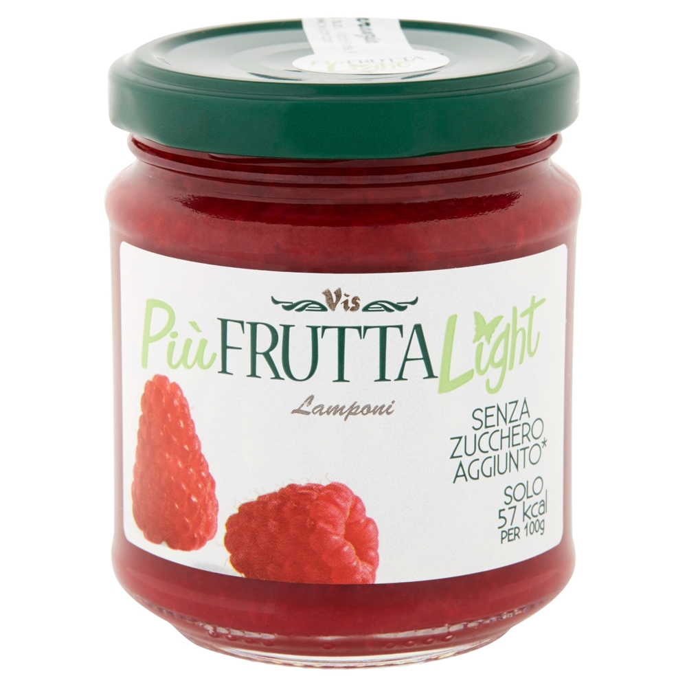 Vis Più frutta light Lamponi 210 g