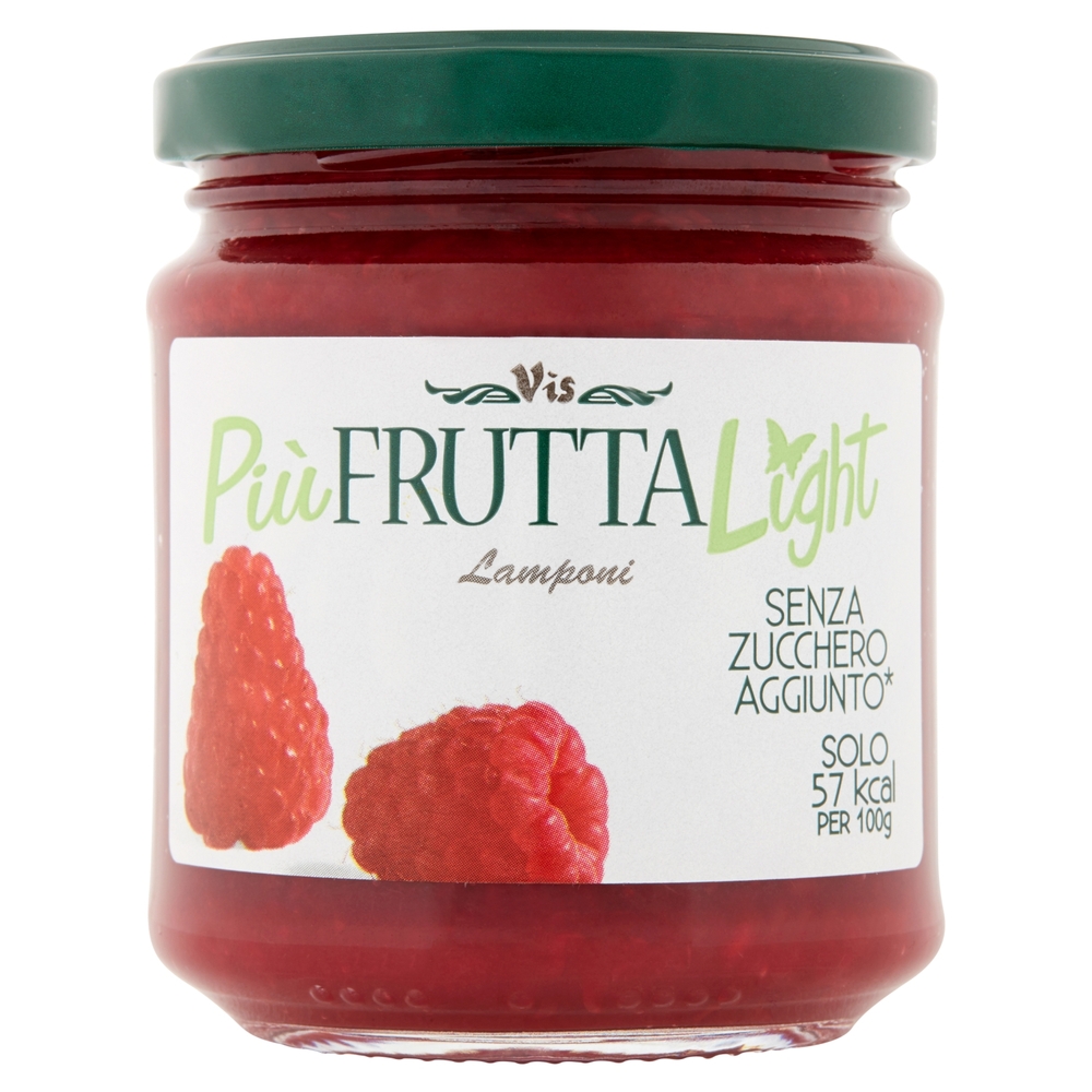 Vis Più frutta light Lamponi 210 g