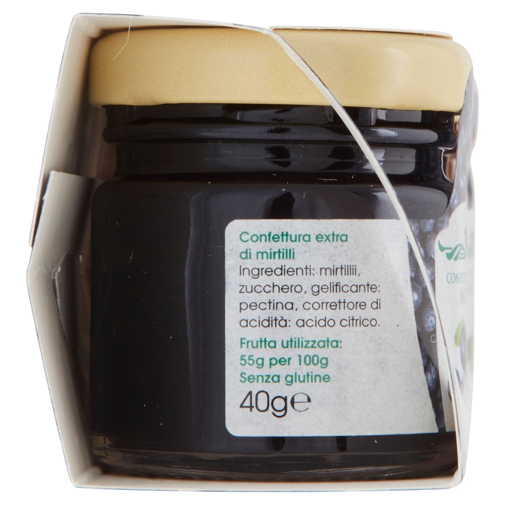 Vis Confettura Extra di Mirtilli + Confettura Extra di Frutti di Bosco + Crema di Marroni 3 x 40 g