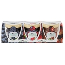 Vis Confettura Extra di Mirtilli + Confettura Extra di Frutti di Bosco + Crema di Marroni 3 x 40 g