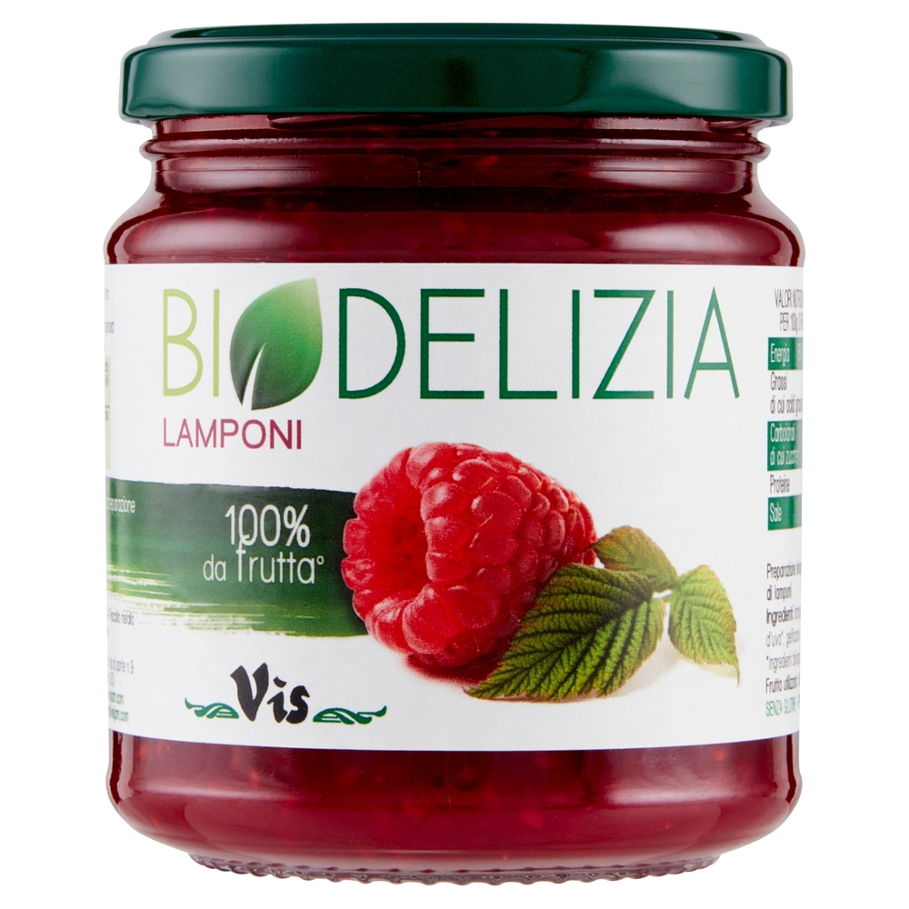 Vis Biodelizia Lamponi 330 g