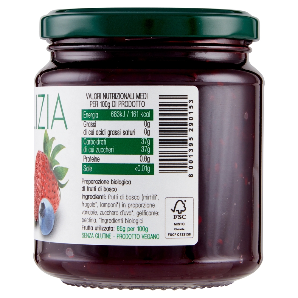 Vis Biodelizia Frutti di Bosco 330 g