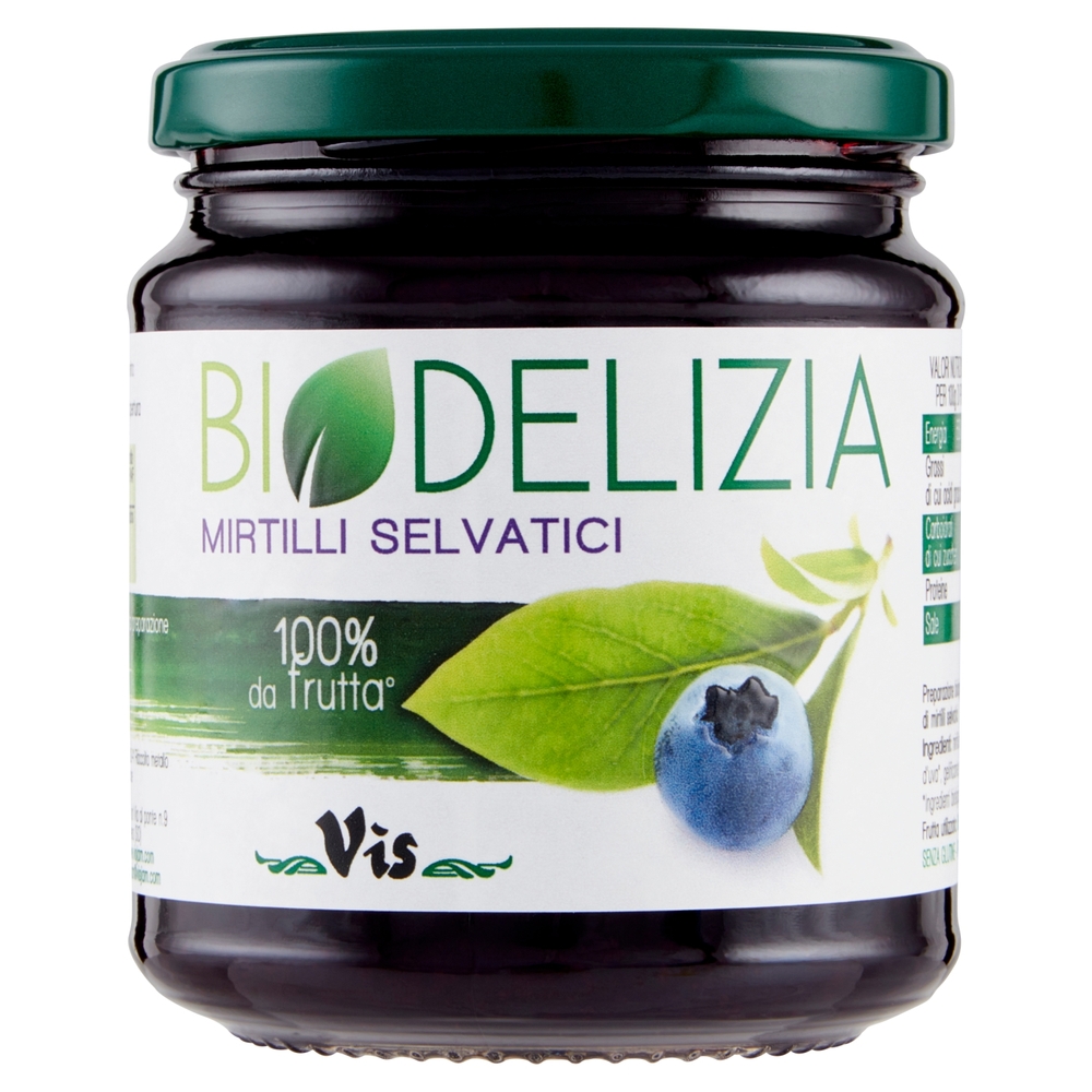 Vis Biodelizia Mirtilli Selvatici 330 g