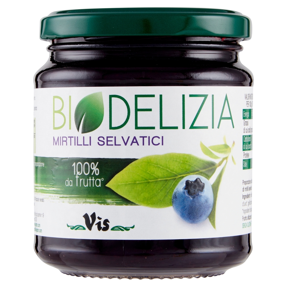 Vis Biodelizia Mirtilli Selvatici 330 g
