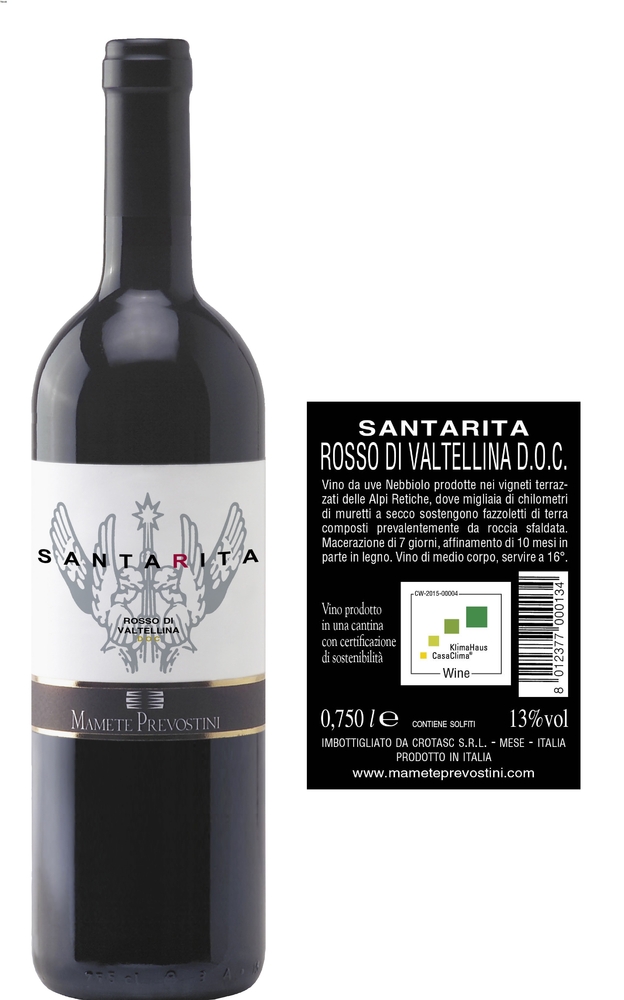 Rosso Valellina S.Rita, 75 cl