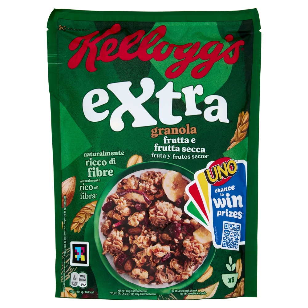 Kellogg's Extra Frutta e Frutta Secca 375 g
