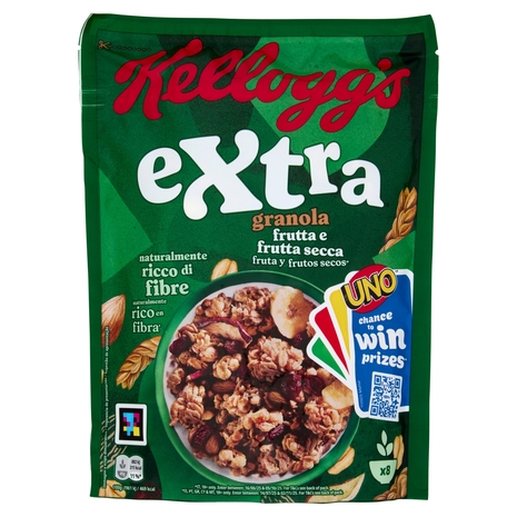 Kellogg's Extra Frutta e Frutta Secca 375 g