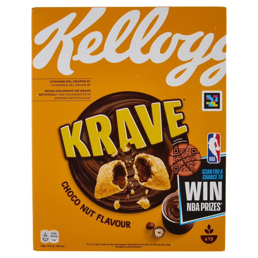 Kellogg's Krave Choco Nut Flavour 410 g