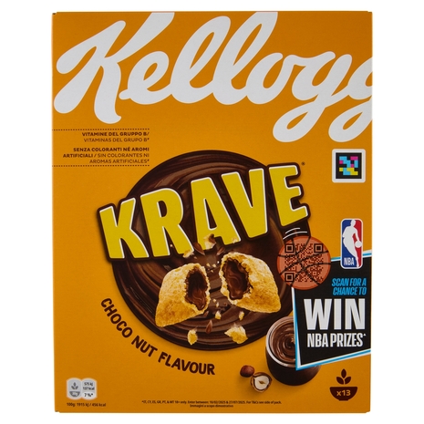Kellogg's Krave Choco Nut Flavour 410 g