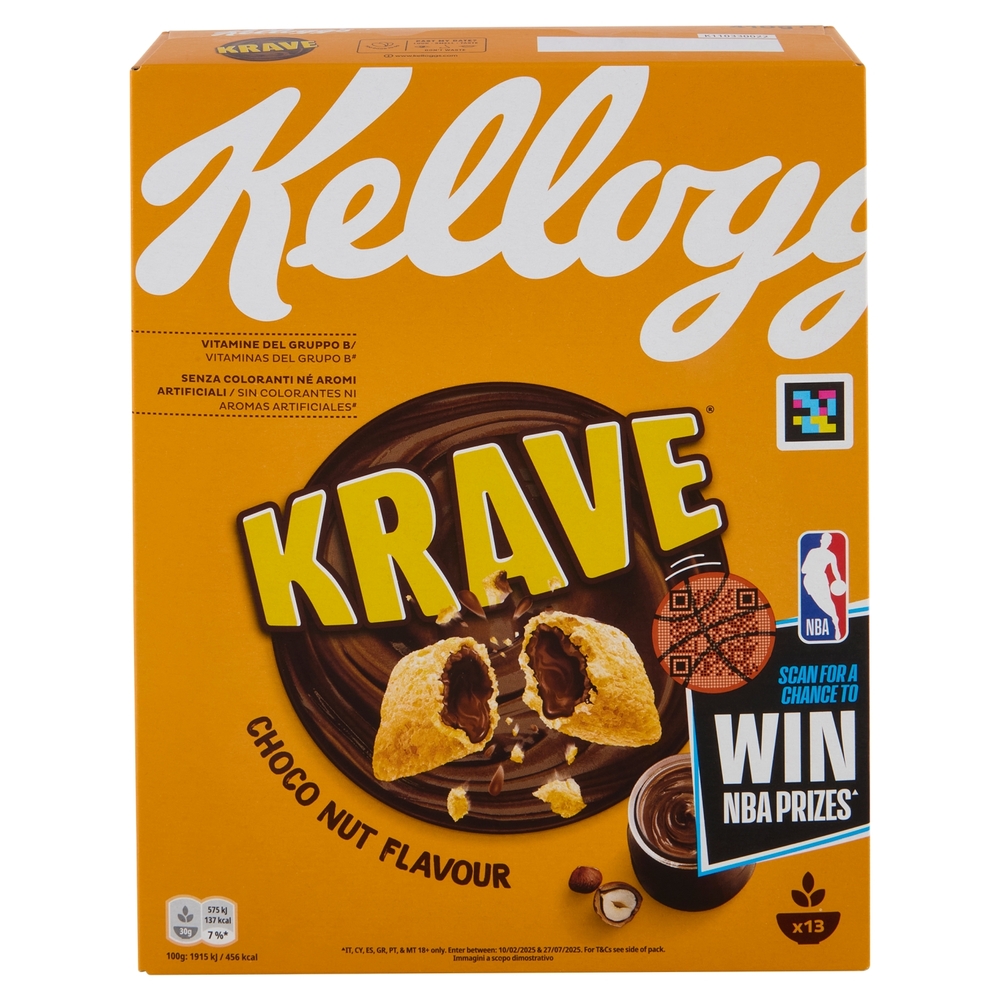 Kellogg's Krave Choco Nut Flavour 410 g