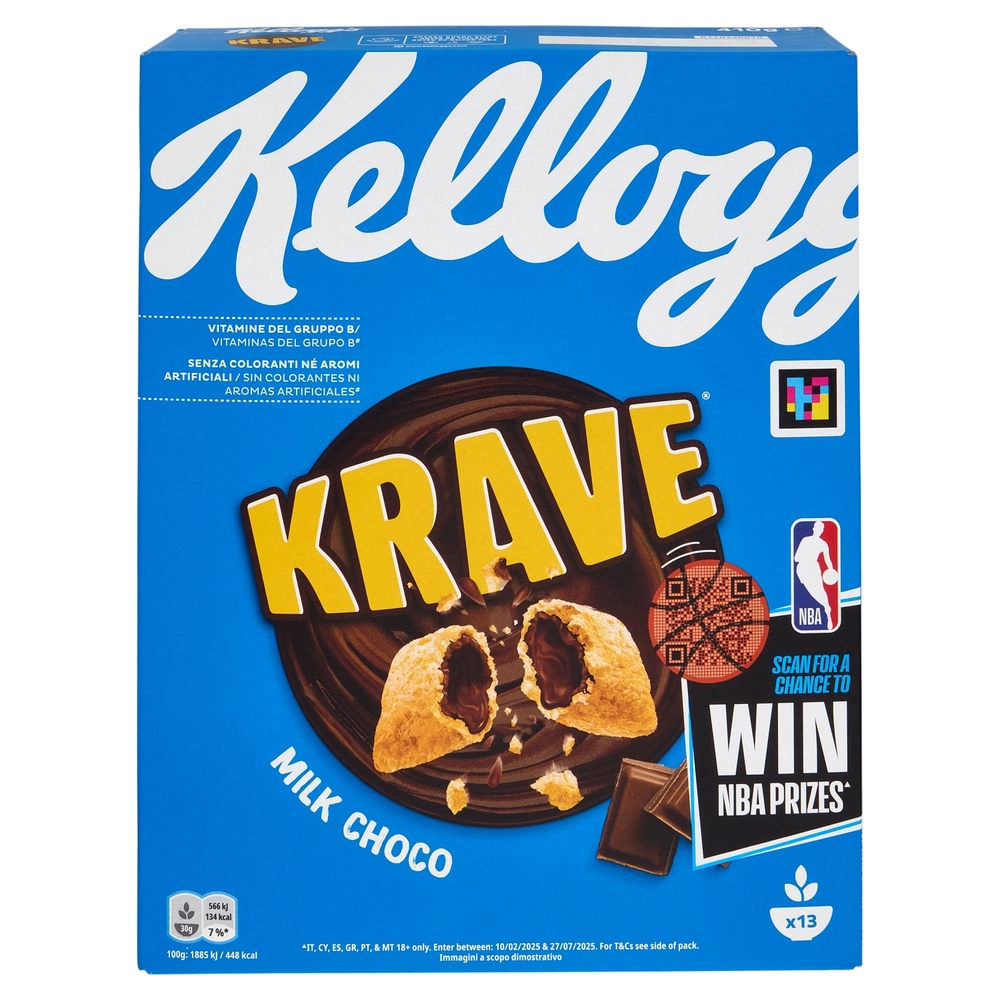 Kellogg's Krave Milk Choco 410 g