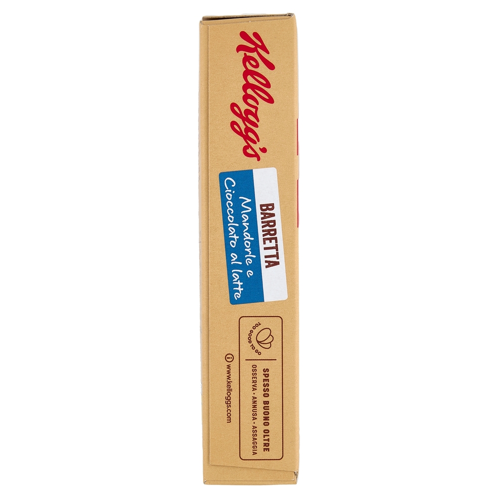 Kellogg's Barretta Mandorle e Cioccolato al latte 4 x 32 g