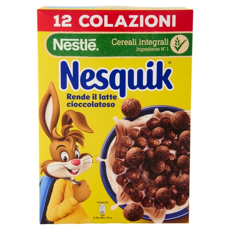 NESQUIK Palline con cereali integrali e cacao 375 g