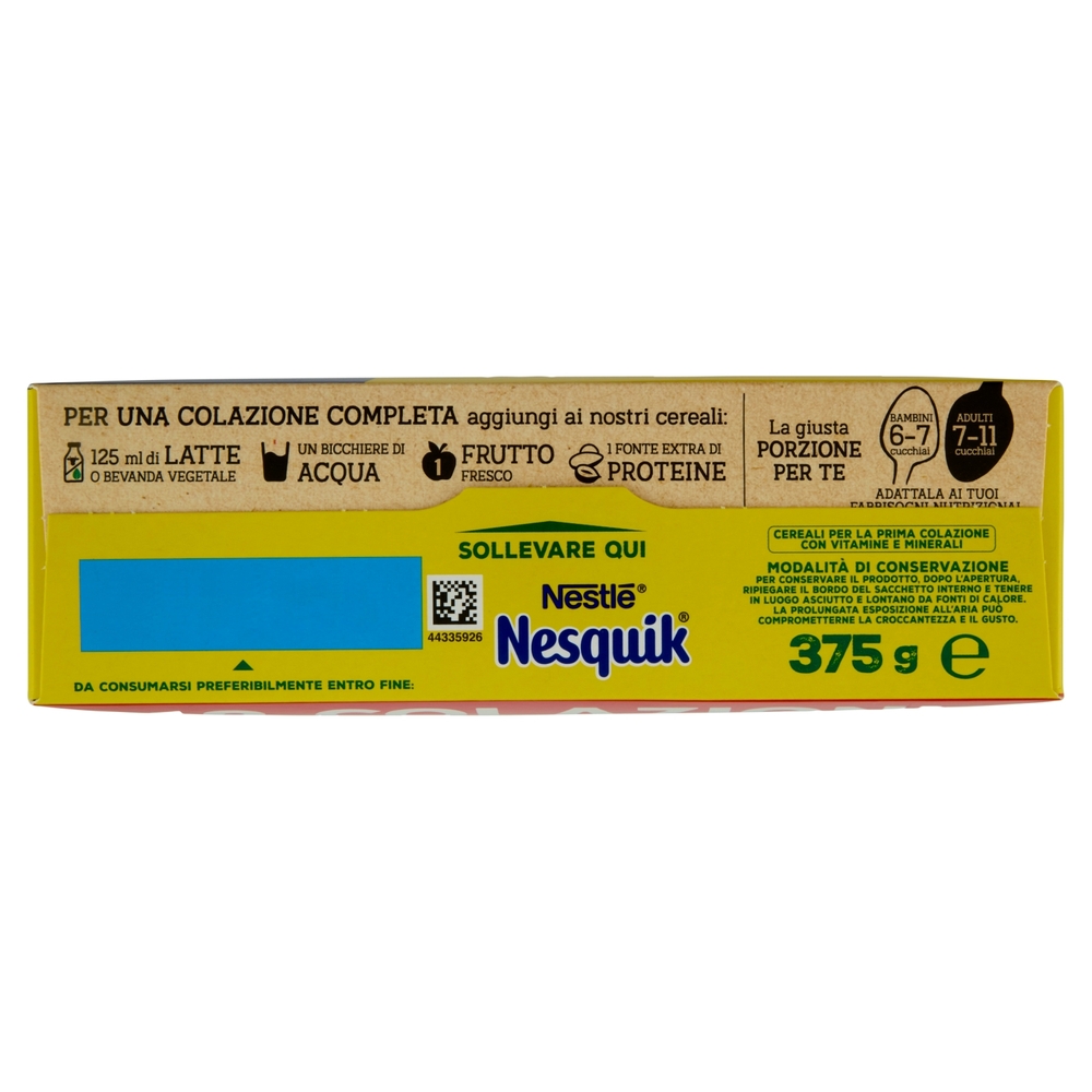 NESQUIK Palline con cereali integrali e cacao 375 g