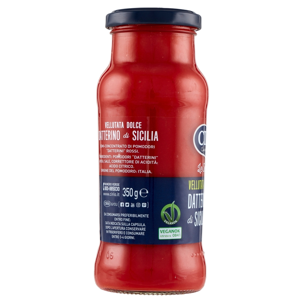 Cirio Le Selezioni Vellutata Dolce Datterino di Sicilia 350 g