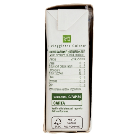 SUCCO E POLPA DI MELA 3x200ml il Viaggiator Goloso il Biologico