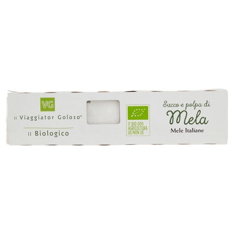 SUCCO E POLPA DI MELA 3x200ml il Viaggiator Goloso il Biologico