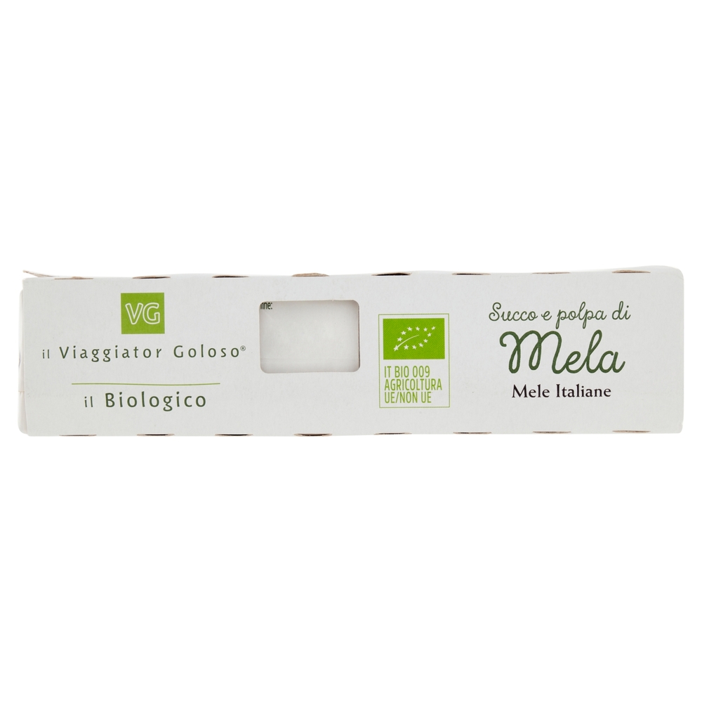 SUCCO E POLPA DI MELA 3x200ml il Viaggiator Goloso il Biologico