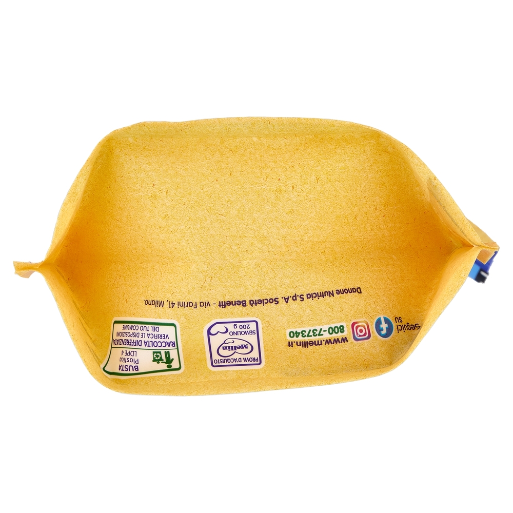 MELLIN Semolino, Confezione Apri&Chiudi, dall'inizio dello Svezzamento, 200g