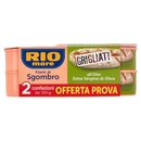 Rio mare Filetti di Sgombro all'Olio Extra Vergine di Oliva Grigliati 2 x 120 g