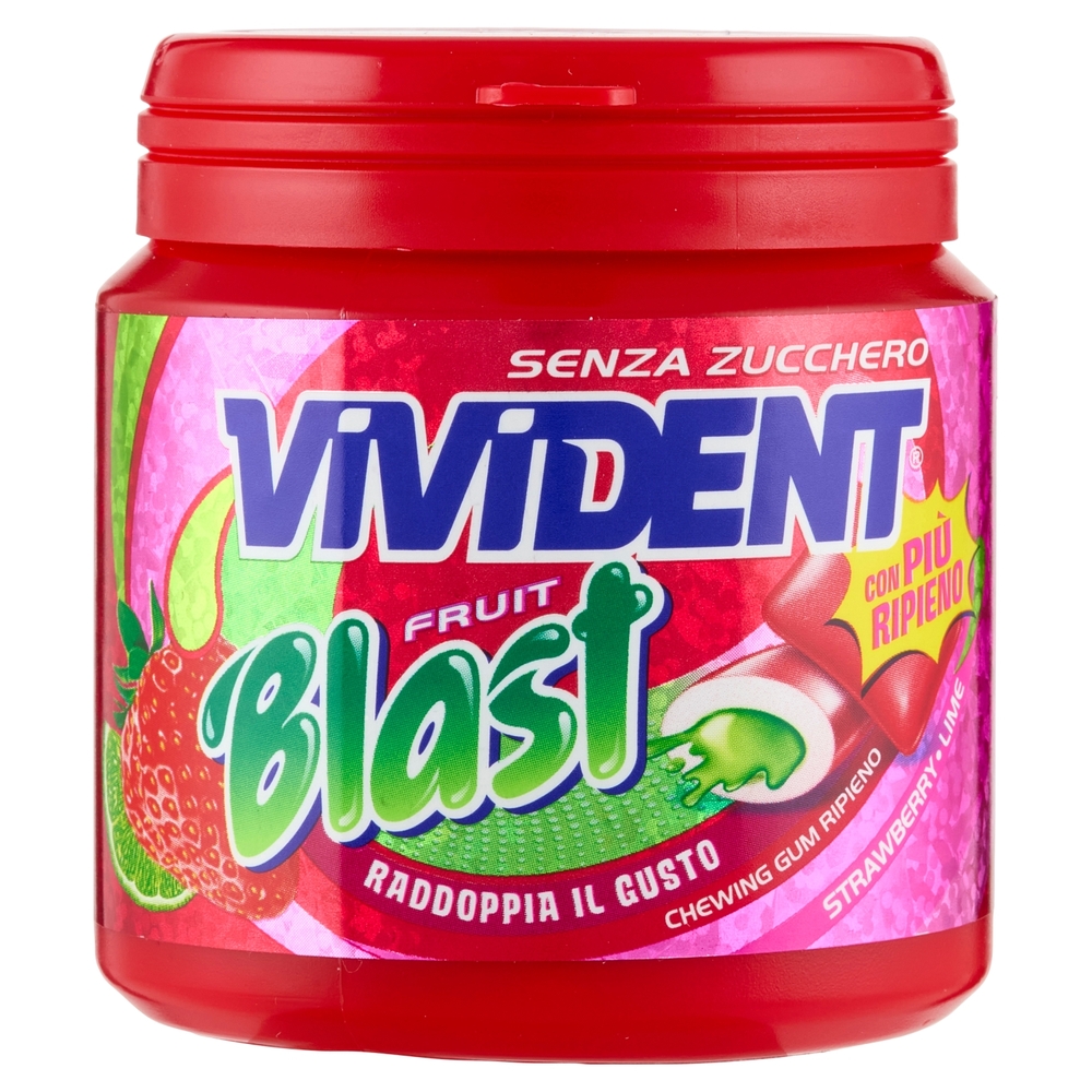 Vivident Fruit Blast Strawberry Lime 108 g