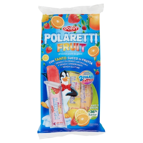 Polaretti Fruit Green ghiaccioli pronti da gelare 10 pezzi 420 ml